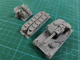 3d Printed 1/35/72 American T-249 Six-barreled Self-Propelled Anti-Aircraft Kit
